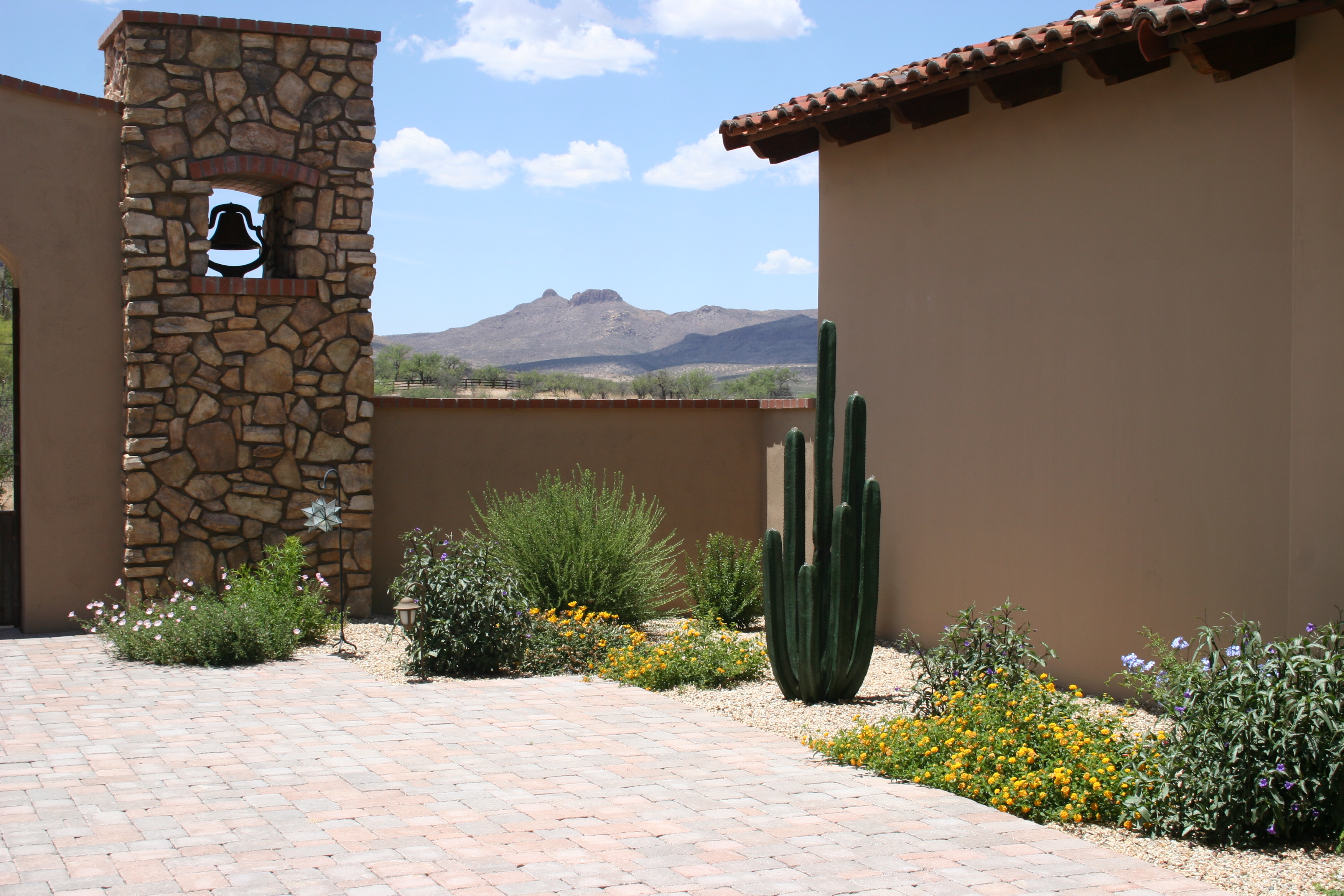 Stone Cactus Installation